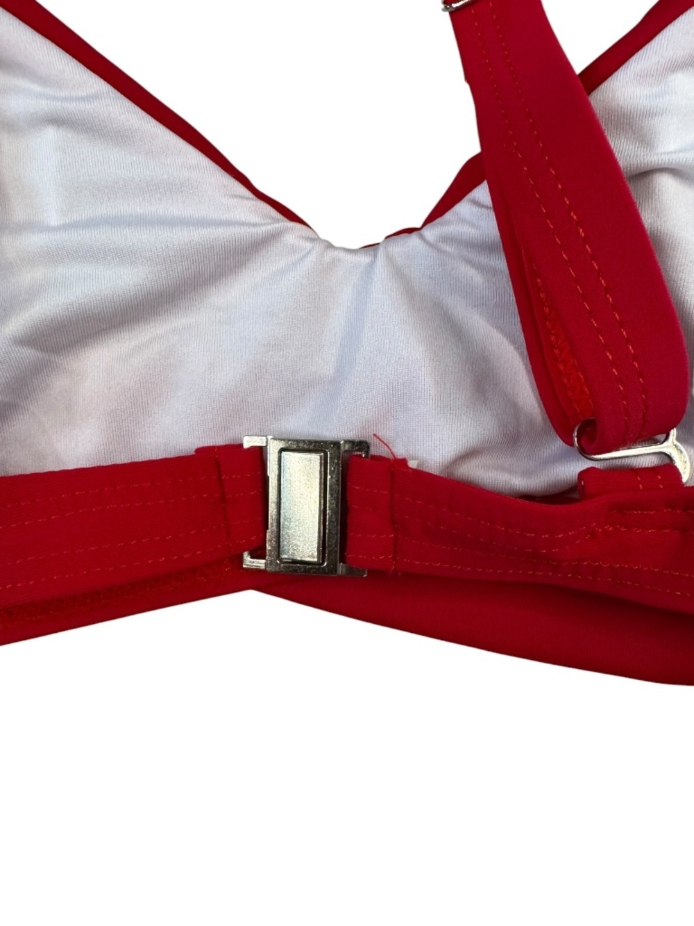 Red High Waisted Bikini Size Large - Picture 10 of 14